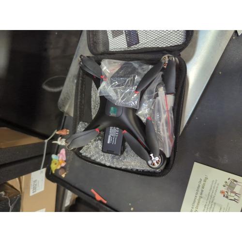 GoolRC S116 Drone with 4K Camera for Adults, RC Quadcopter with Obstacle Avoidance, Optical Flow, Trajectory Flight, Headless Mode, Gravity Sensor, Brushless Motor, Storage Bag and 2 Batteries (White)