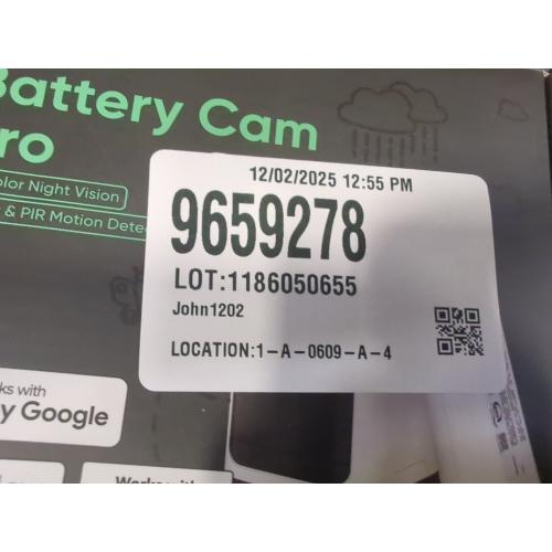 Wyze Battery Powered Indoor and Outdoor Smart-Enabled Security Camera