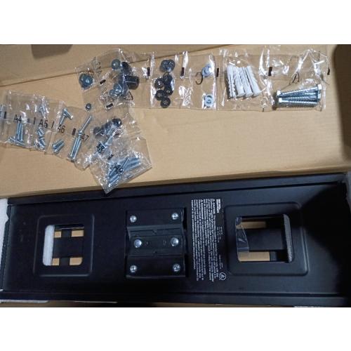Best Buy Essentials - Full Motion TV Wall Mount for 47–84 TVs - Black