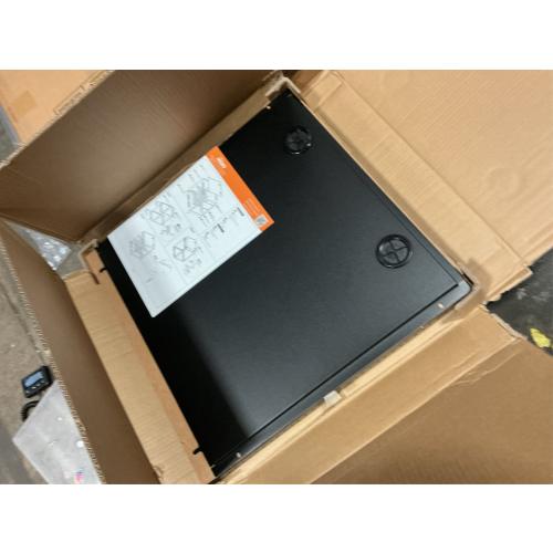 Tecmojo 12U Open Frame Network Rack for IT & AV Gear, AV Rack Floor Standing or Wall Mounted,with 2 PCS 1U Rack Shelves & Mounting Hardware,Network Rack for 19 Networking,Audio and Video Device