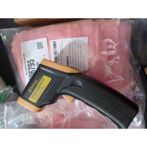 Etekcity Infrared Thermometer Laser Temperature Gun 774, Meat Food Candy Oven Thermometer for Griddle Accessories, Heat Gun for Cooking Refrigerator Tools, Yellow