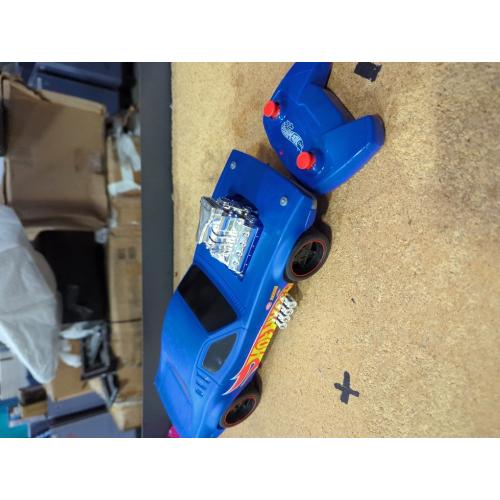 Hot Wheels 1:16 Scale RC Rodger Dodger Toy Car, Special 50th Anniversary Edition Remote Control Vehicle