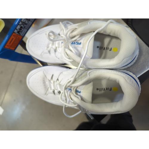 FitVille Men‘s Wide Pickleball Shoes All Court Tennis Shoes with Arch Support for Plantar Fasciitis