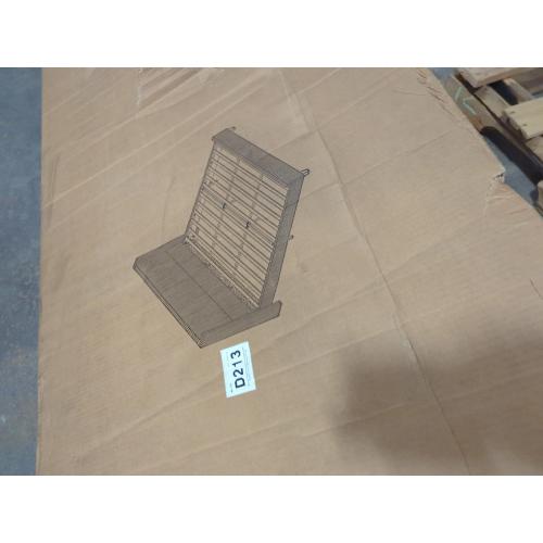 Dunwoody Upholstered Wingback King Size Platform Bed,Cream