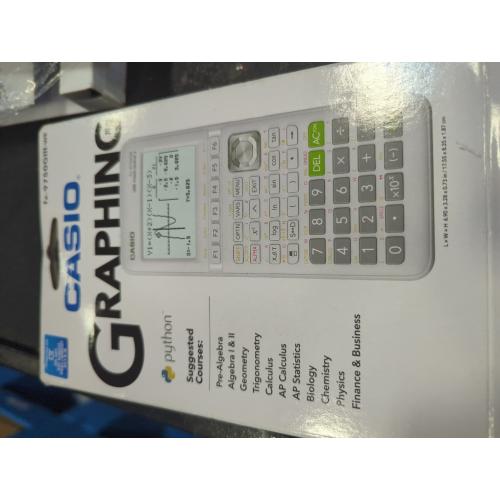 Casio fx-9750GIII Graphing Calculator | Natural Textbook Display | Python Programming | Ideal for Exams, STEM & Advanced Math | White