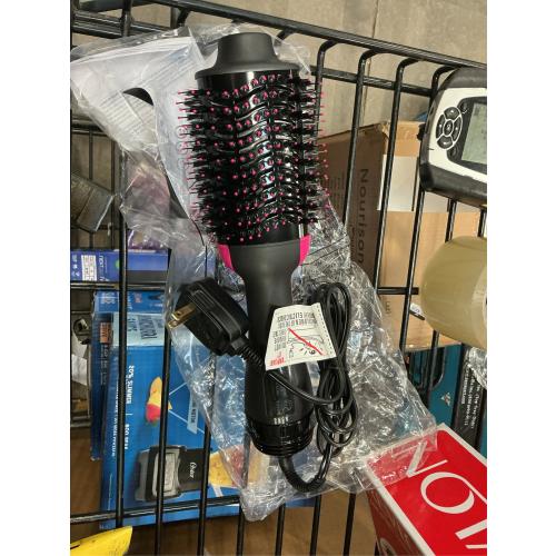 REVLON One-Step Volumizer Hair Dryer and Styler | Less Frizz, More Shine, and Less Heat Damage for Fast and Easy Salon-Style Blowouts, for All Hair Types and Lengths (Black)