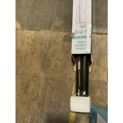 probebi Retractable Baby, Child & Dog Gates for Stairs, Extends to 54 Wide 34 Tall, Use for Outdoor, Indoor, Hallways, Doorways, Deck, Porch, Black