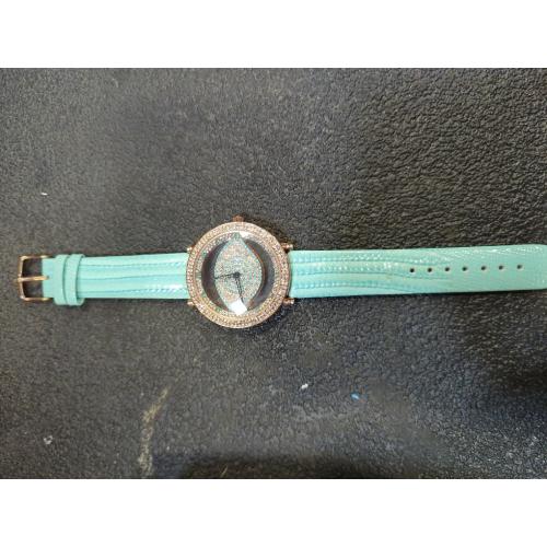 Techmate Women's Quartz Watch analog display and leather strap