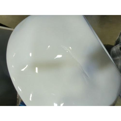 (PAINT CHIPPED ON ONE BOWL) Our Table Simply White Organic Cereal Bowls 5pk