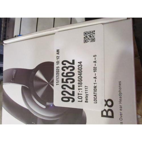 Picun B8 Bluetooth Headphones, 120H Playtime Headphone Wireless Bluetooth with 3 EQ Modes, Low Latency, Hands-Free Calls, Over Ear Headphones for Travel Home Office Cellphone PC Black