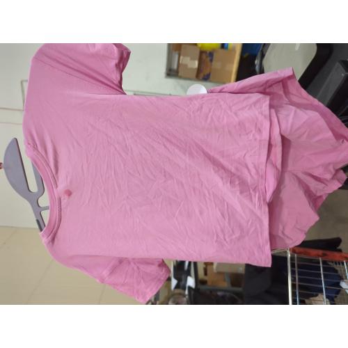 Yoga- lic-ious girls pink 2 piece set with shorts size s (7/8)