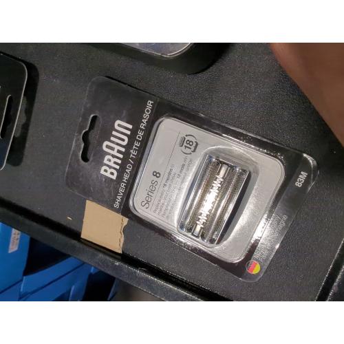 Braun Series 8 83M Electric Shaver Head Replacement Cassette, Silver