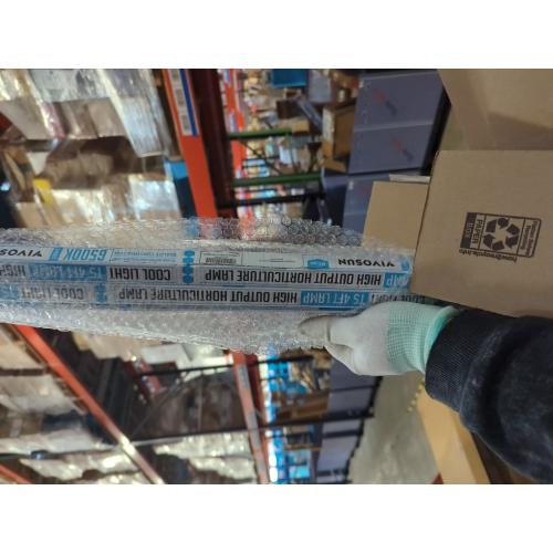 VIVOSUN T5 Grow Light Bulbs 4 Ft 46 Inches, 54W 6500K HO Fluorescent Tubes Light Bulbs, Cool White T5 Bulb for 46 Inches T5 Light Fixtures, T5 Grow Lights for Indoor Plants, 4 Ft 54W Pack of 5