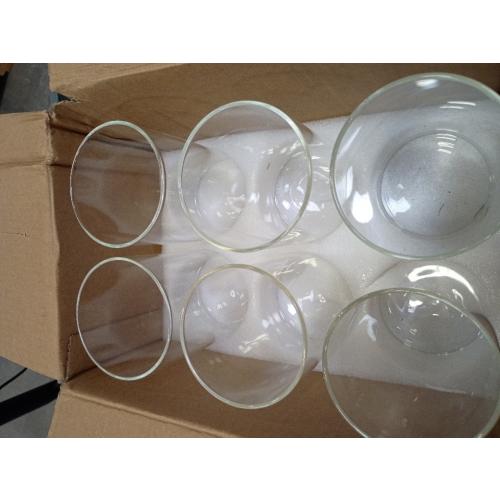 Borosil VCL350 Vision Classic [Set of 6] Premium Clear Lightweight & Durable Drinkware, Odor Resistant, Dishwasher Safe - For Water, Juice, Beer, Wine, and Cocktails |12 Ounce Cups