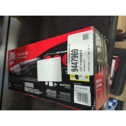 Dirt Devil 8V Grab & Go Bagless Cordless Standard Filter Hand Vacuum