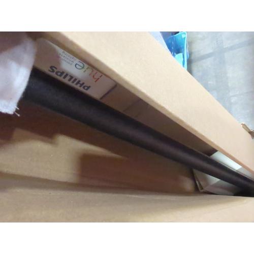 Philips Hue Large Smart Light Tube, Black - White and Color Ambiance LED Color-Changing Light - 1 Pack - Sync with TV, Music, and Gaming - Requires Bridge and Sync Box - Control with App or Voice