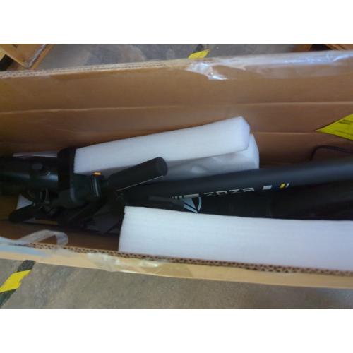 Electric Scooter ZD01,500W Peak Motor & 19MPH Electric Scooter Adults, 12-15 Mi RangeElectric Kick Scooters, 8.5 Solid Tires, E-Lock& E-Horn, Lightweight Foldable Escooter for Commuter