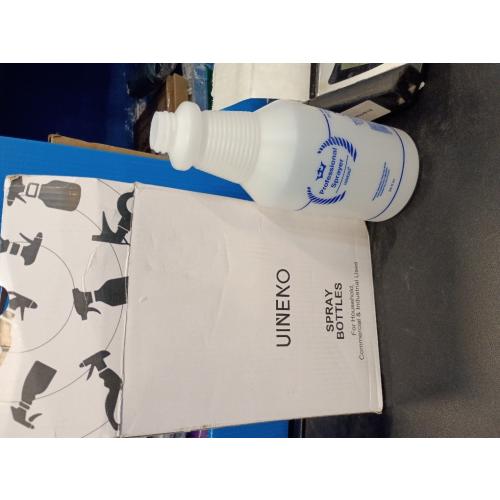 Plastic Spray Bottle, Empty Spray Bottles (2 Pack 24 Oz), All-Purpose Sprayer for Cleaning Solutions, Hair Spray, Bleach, Planting, BBQ, Mist & Stream Water Spraying Bottle with Adjustable Nozzle