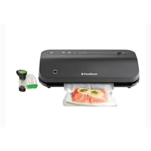 FoodSaver Preserve Vacuum Sealing System Starter Kit with Bags and Rolls