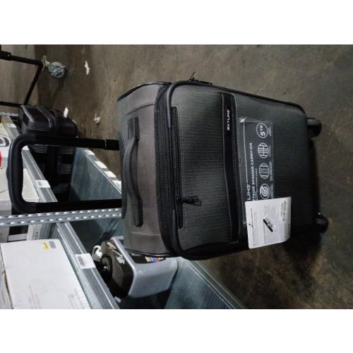 Skyline Softside Carry On Spinner Suitcase - Gray Heather