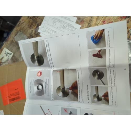 DGYB Adjustable Suction Cup Towel Bar for Bathroom 14 Inch ~ 27 Inch Brushed Nickel Towel Rack Stainless Steel Bath Towel Holder for Glass Shower Door