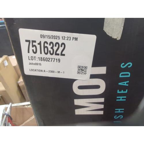 Pursteam ScrubMaster Steam Mop with Dual Scrubbing Head, LED Headlights, Adjustable Steam Control, Anti-Slip Swivel Head, Cable Holder & Upright Lock