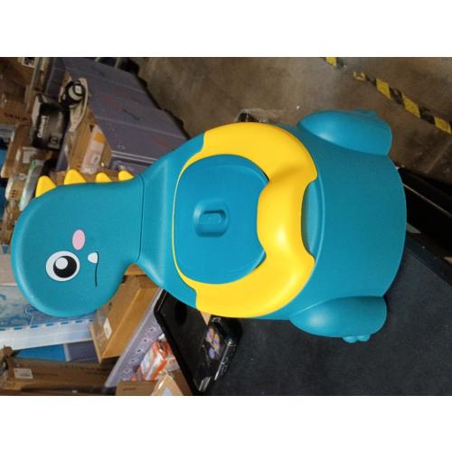 Potty Training Toilet, Toddler Potty Training Seat Baby Potty Chair, Dinosaur Toilet Potty Seat for Boys Girls Kids Toddlers, Portable Travel Potty with lid,Urinal, Splash Guard, Non-Slip Pad(Blue)
