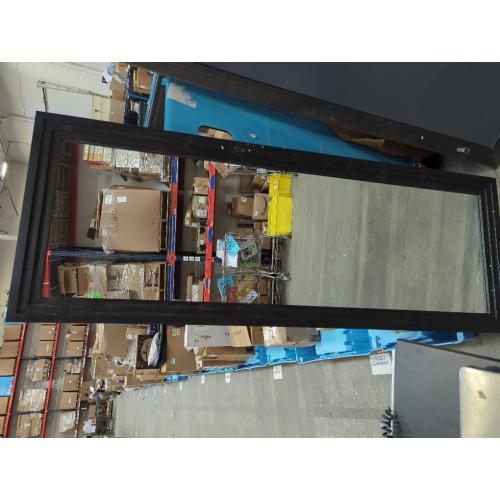 Full Length Mirror with Wood Framed Modern Large Wall Mirrors Rectangle for Bedroom Living Room Bathroom Dressing Room Entryway Hanging Black