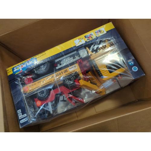 Bruder 02750 Man TGA Tow Truck with Cross Country Vehicle
