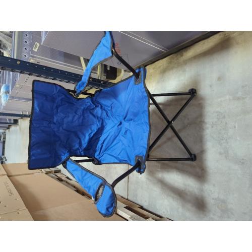 Trademark Innovations Folding Outdoor Beach Camp Chair, 18 L x 31 W x 32 H, Blue