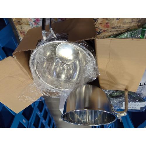 Stainless Steel Mixing Bowl, 3 Sizes Nesting Bowl with Handle & Capacity Scale, Stackable Mixing Bowls, Nesting Whisking Bowl Set, Kitchen Food Storage Organizer for Cooking Baking Salad Prep