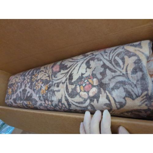 Washable Dining Room Rugs for Under Table - 6x9 Brown Oriental Area Rug for Living Room, Low Pile Non-Slip Floor Carpet for Bedroom Under Bed - Vintage Design & Stain Resistance