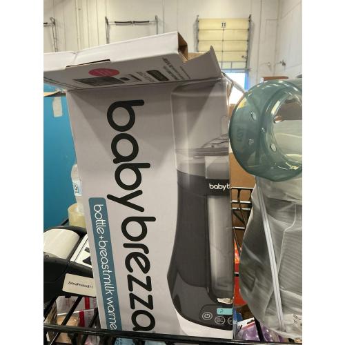 Baby Brezza Fast Baby Bottle Warmer - Baby Milk   Breastmilk Warmer Defroster – 2 Unique Temperatures for Breastmilk   Formula - Universal Fit for All Bottles, Bags   Jars