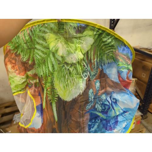 W&O Dino Super Dome with Roar Button, Dinosaur Toys and LED Lights - Epic Dinosaur Tent for Kids Aged 3-12 Perfect for Indoor & Outdoor Adventures