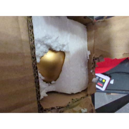 Color Gold Darion Adjustable Single Curtain Rod with Globe Ball Finial