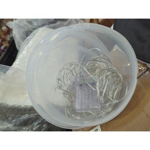 Set of 2 Halloween Decorations Outdoor, 5 FT USB Powered Ghost Decor Kit with Remote Controlled String Lights, Easy Assemble Ghosts Halloween Decorations for Front Door Porch Yard