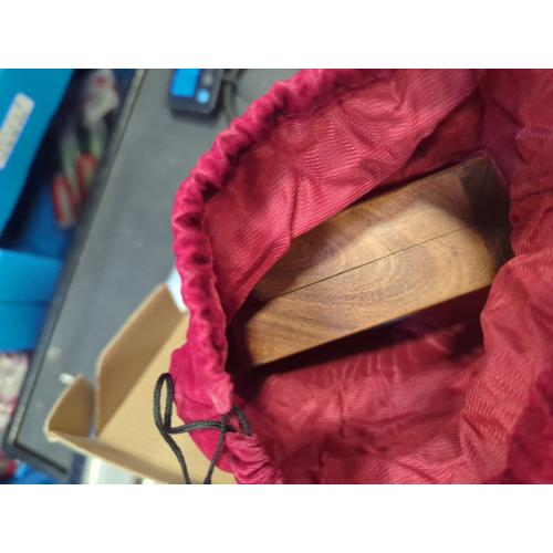 10x10” Chess Set on Sale - ChessBazar Chess Set with Bag - Folding Standard Magnetic Travel Chess Board Game Handmade in Fine Rosewood with Storage for Chessmen