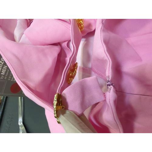 Clothes Women Backless Open Back Cocktail Mini Dresss Strapless Sleeveless Tweed Dress