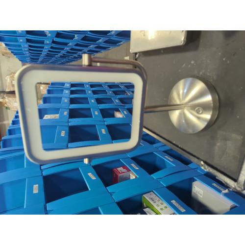 Conair 15 in. H X 8 in. W Pedestal Double Sided Makeup Mirror Brushed Nickel