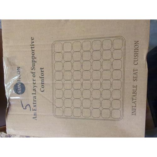 Sondor Travel Seat Cushion - Inflatable Airplane Seat Cushion for Travel.Suitable for Long Distance Sedentary People to Use,Easy to Carry.