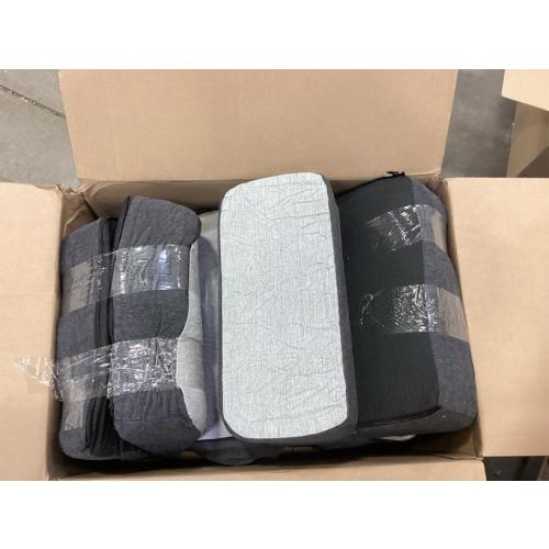 5-Step Adjustable Dog Stairs for High Beds, Dog Steps for Small Dogs and Cats, Foldable Pet Stairs for Bed Climbing, Non-Slip Pet Step Indoor, Grey