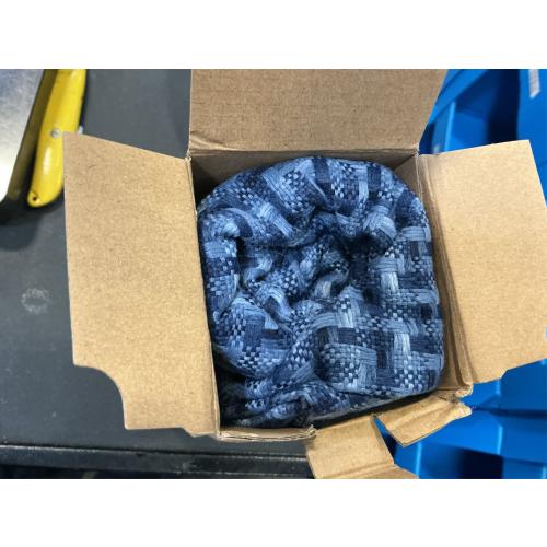 Kevin Textile Outdoor Waterproof Throw Pillow Covers Pack of 2 Farmhouse Decorative Cushion Covers for Garden Patio Tent Balcony Bench Couch Sofa 20x20 Inch, Navy Blue