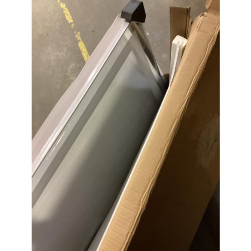 LOAAO 55X30 LED Bathroom Mirror with Lights, Anti-Fog, Dimmable, Backlit   Front Lit, Lighted Bathroom Vanity Mirror for Wall, Shatter-Proof, Memory Function, ETL Listed