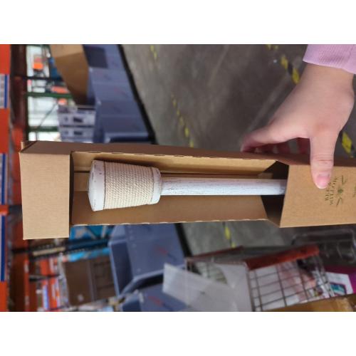 Bee & Willow Micah 48 to 84-Inch Single Curtain Rod Set in Distressed White