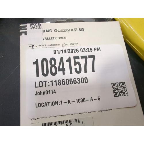 Samsung Galaxy A51 5G S-View Wallet Case  Black