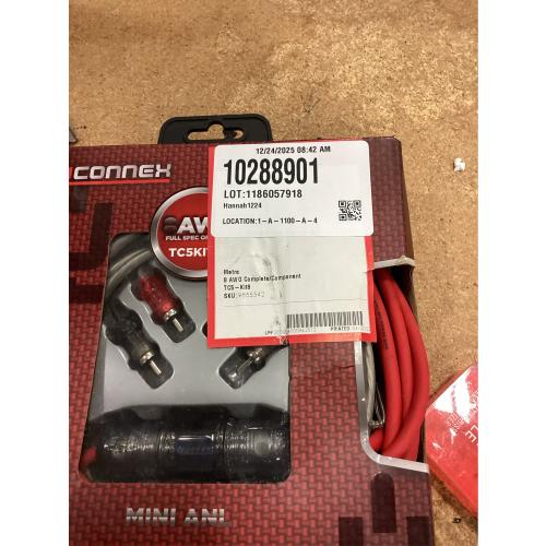 Fierce Audio - Power and Signal Installation Kit - 8 AWG - Up to 600W