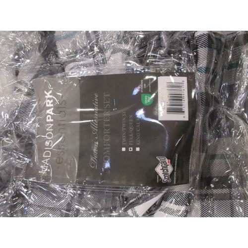 Madison Park Essentials Parkston Reversible Down-Alternative Comforter Set