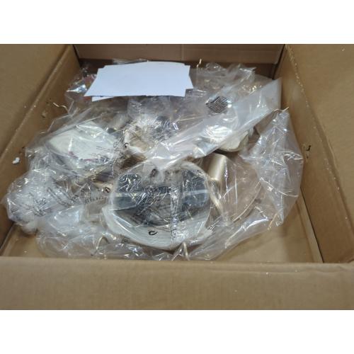 Size 20'' Fandelier Ceiling Fans with Lights, Gold Caged Ceiling Fan with Remote Low Profile, 6 Speed and Petal, Modern Semi Flush Mount Ceiling Fan for Bedroom, Living Room, Nursery