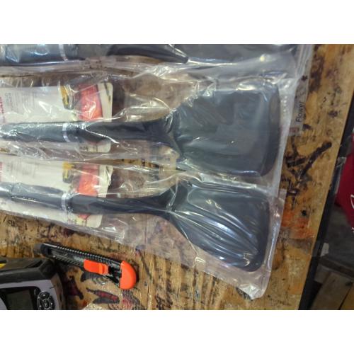 3Pack KitchenAid - KO001OHOBA KitchenAid Gourmet Large Solid Turner, one size, Matte Black