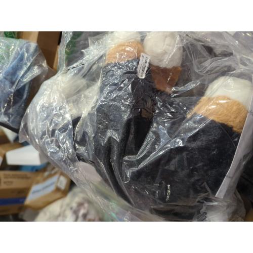 Bernese Mountain Dog Anti-Anxiety Dog Toy, Plush Puppy with Heartbeat and Heat Pack